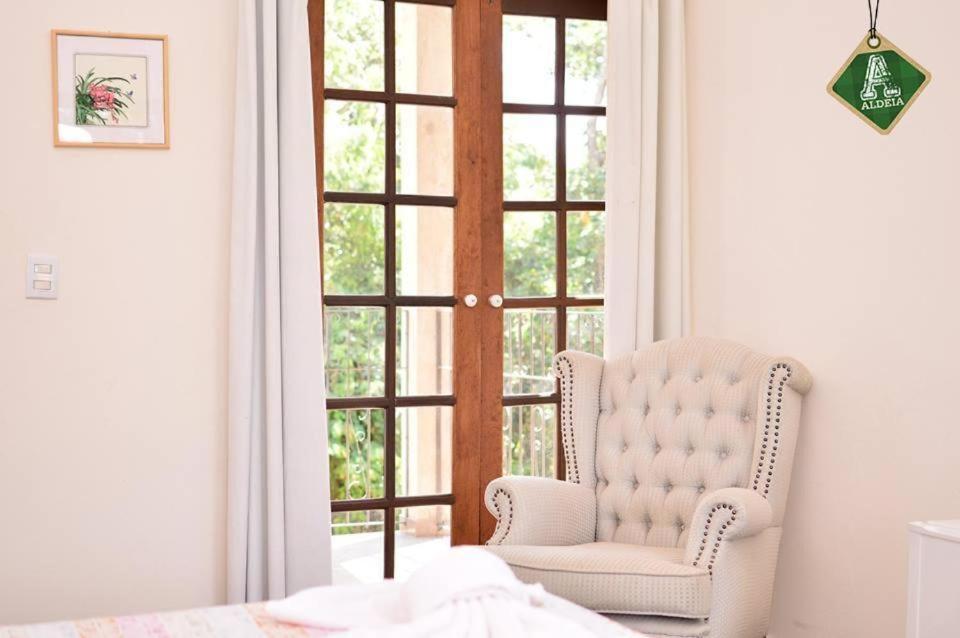 Quarto Duplo com Pátio