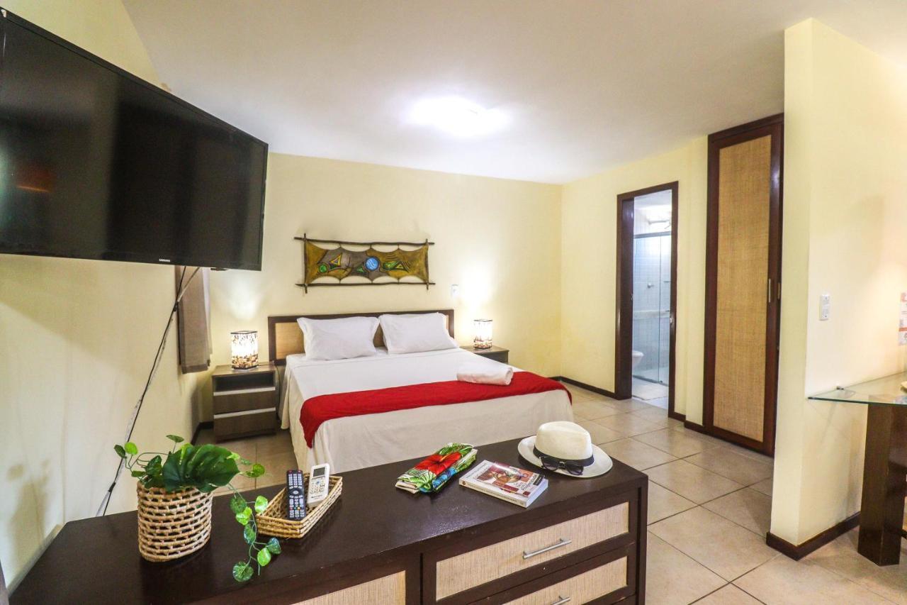 Estúdio Apartamento com Vista Jardim e Varanda
