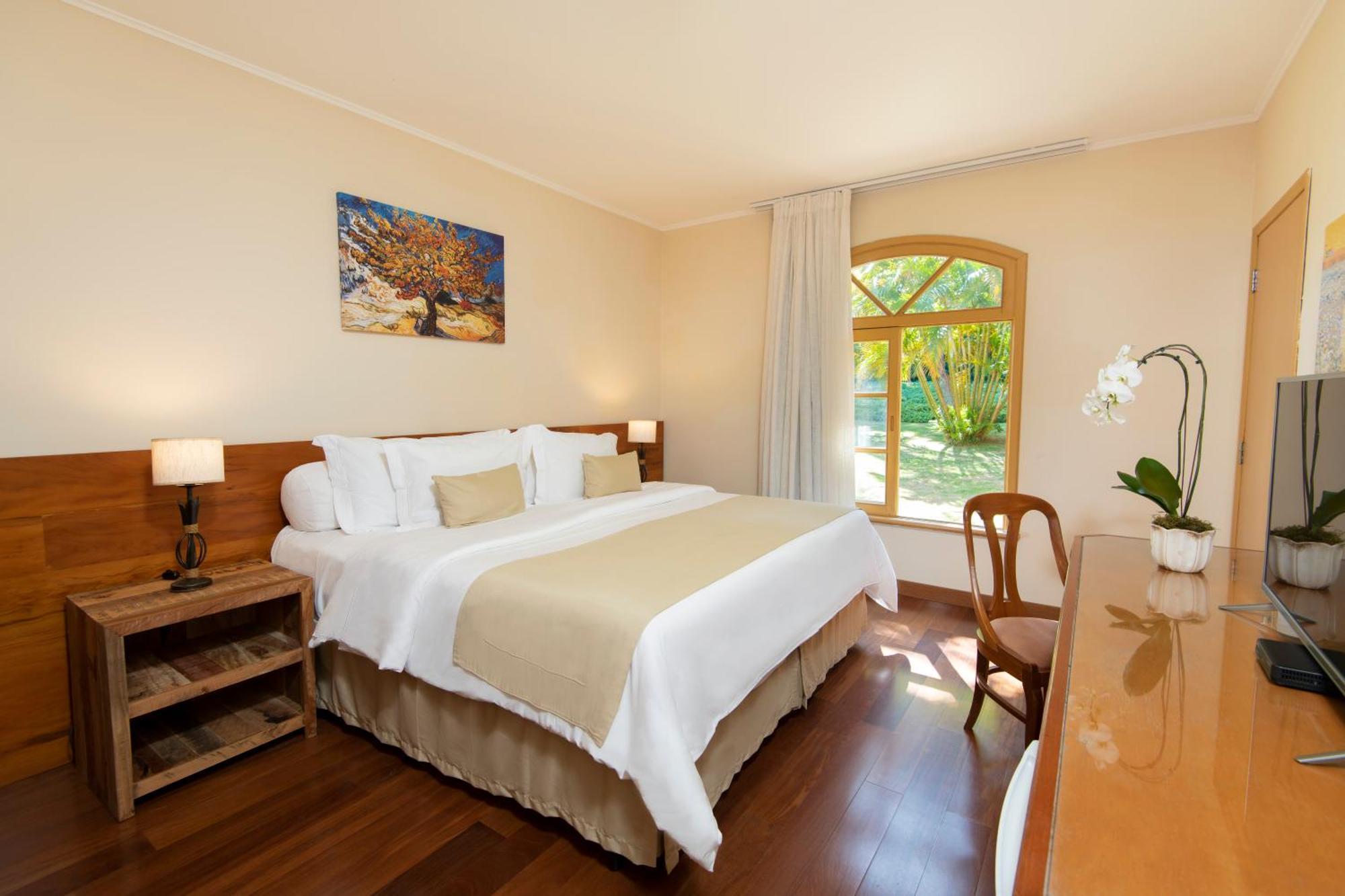 Quarto Twin Standard com Vista Jardim