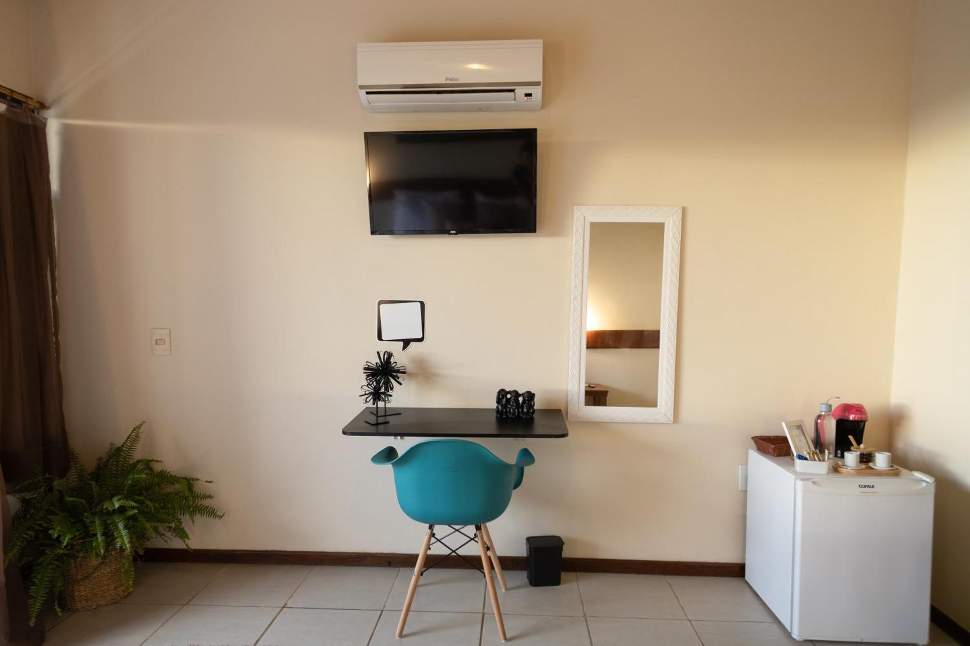 Quarto Duplo com Varanda e Vista Mar