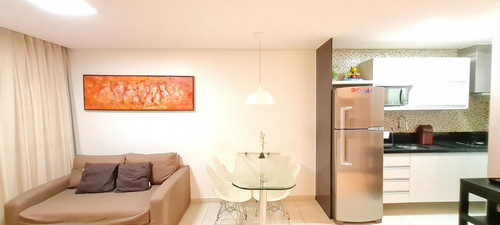 Apartamento com Vista Piscina