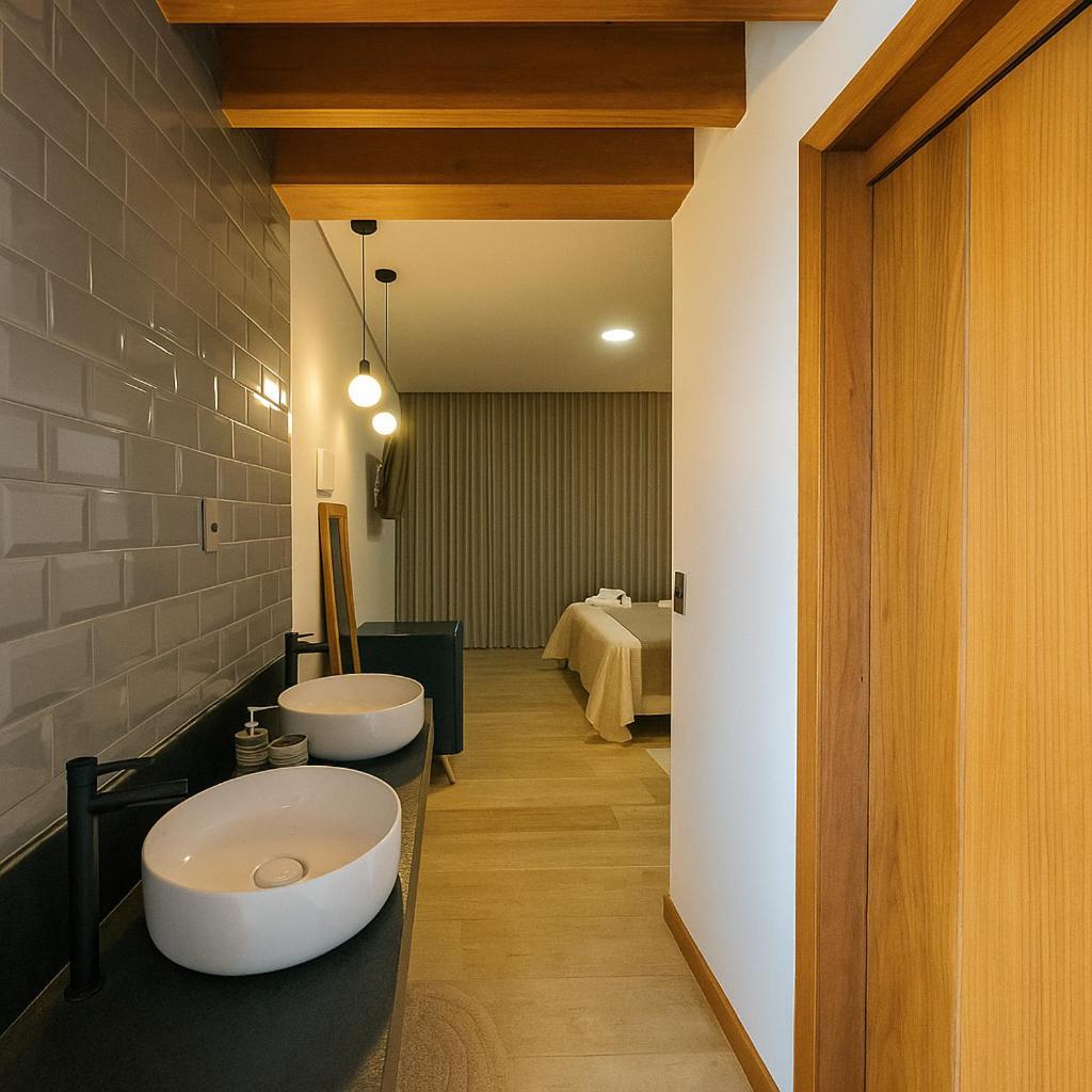 Suite Queen com Banheira de Hidromassagem