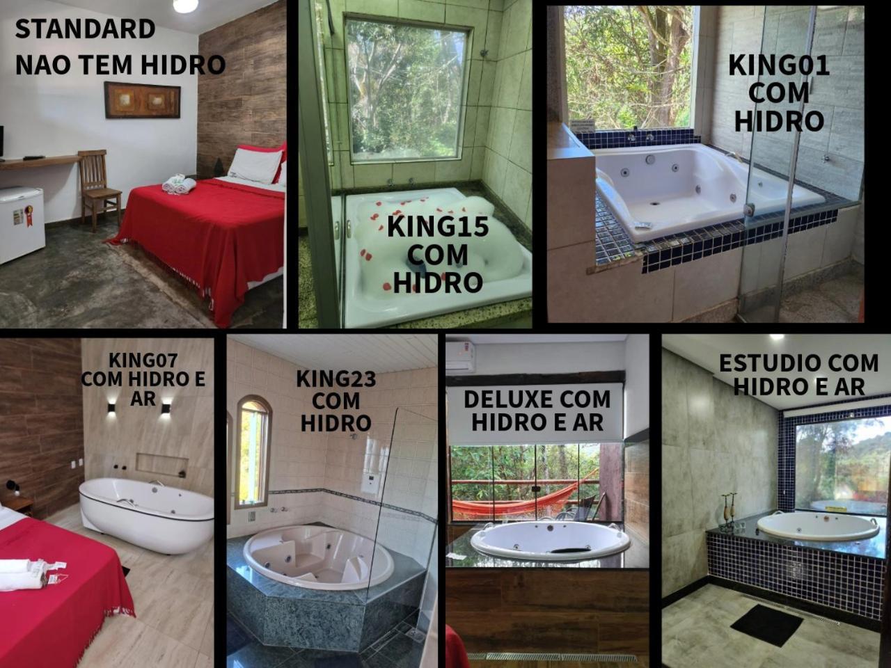 Suite com Banheira de Hidromassagem