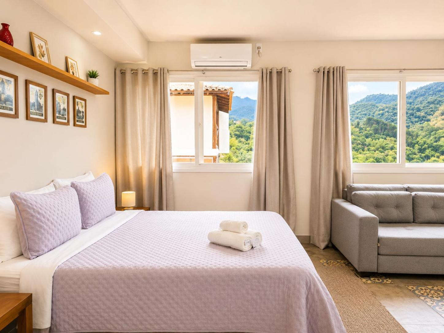 Quarto Duplo com Vista Montanha