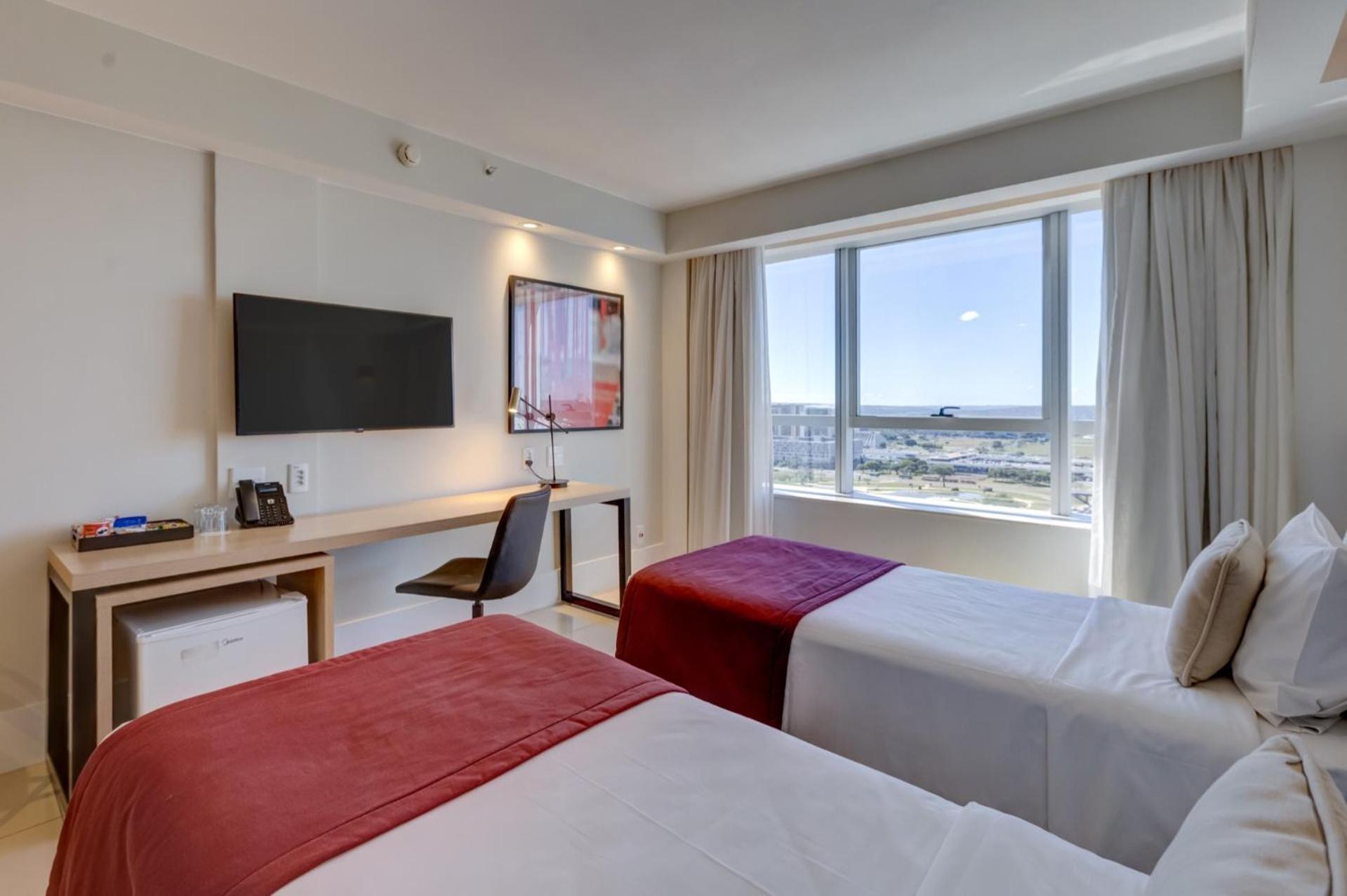 Quarto Executivos com 2 Camas Individuais - Não Fumadores
