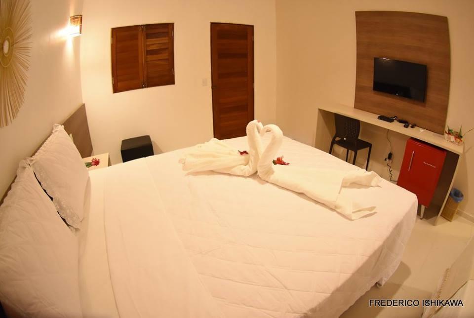 Quarto Duplo com Pátio