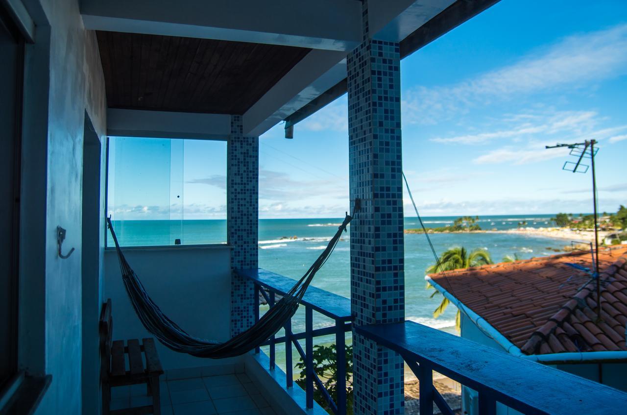 Quarto Triplo com Vista Mar e Varanda Privada