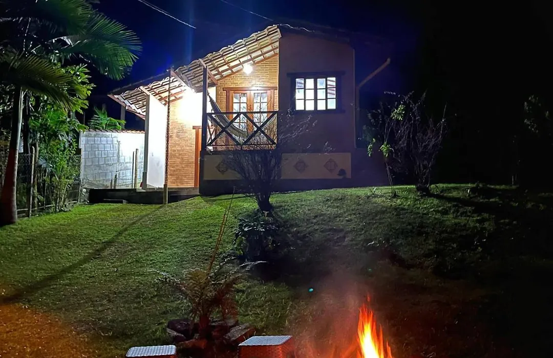 Chalé Paraíso Fazendinha Cachoeira Pet Friendly-1