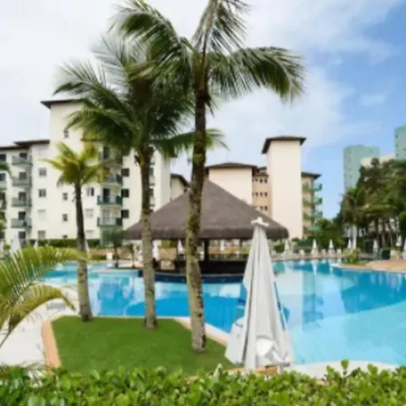 Riviera São Lourenço, cond Acqua! 30 seg da praia - lindo apto com wifi e ar condicionado-3