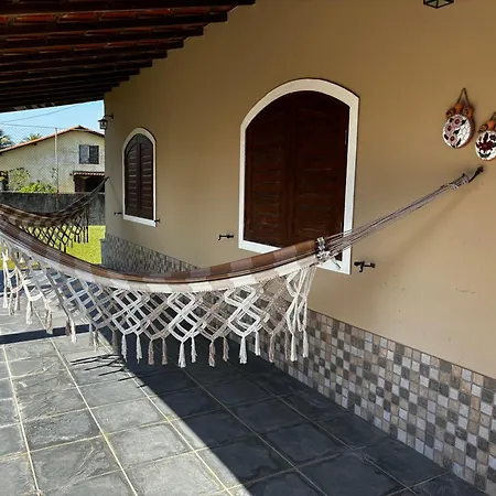 Casa com piscina, ar condicionado, campo de futebol e área gourmet a um quarteirão da lagoa de Praia Seca-3