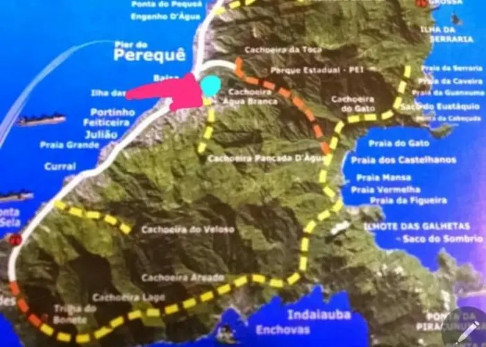 Chales Em Ilhabela Litoral Norte, Brasil