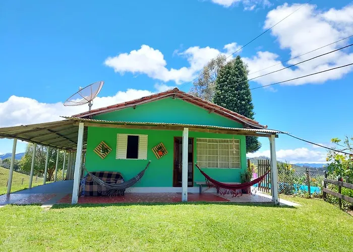 Casa aconchegante na roça c/ piscina/churrasqueira