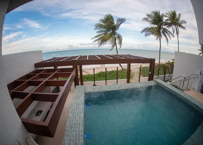 Branco Haus - Pé na Areia do Caribessa
