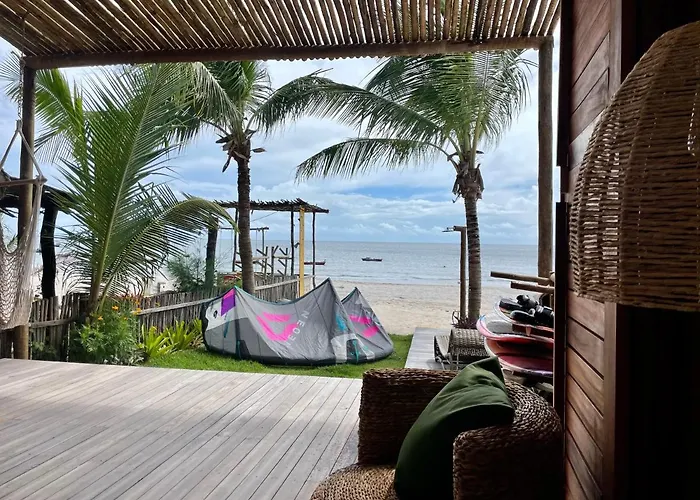 Piticcaia Lodge - Casa pé na areia, Frente mar - PREÁ