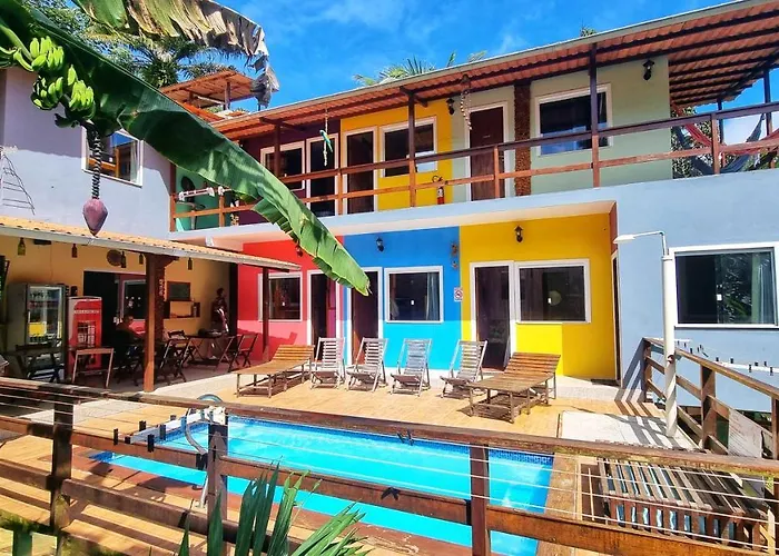 Farofa Loca Hostel Morro de São Paulo, Brasil
