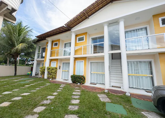 FLAT em residencial! Praia de taperapuan!
