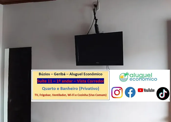 – Geribá – Suítes - Aluguel Econômico