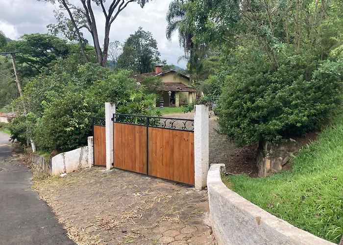 Aconchegante casa nas montanhas de Serra Negra