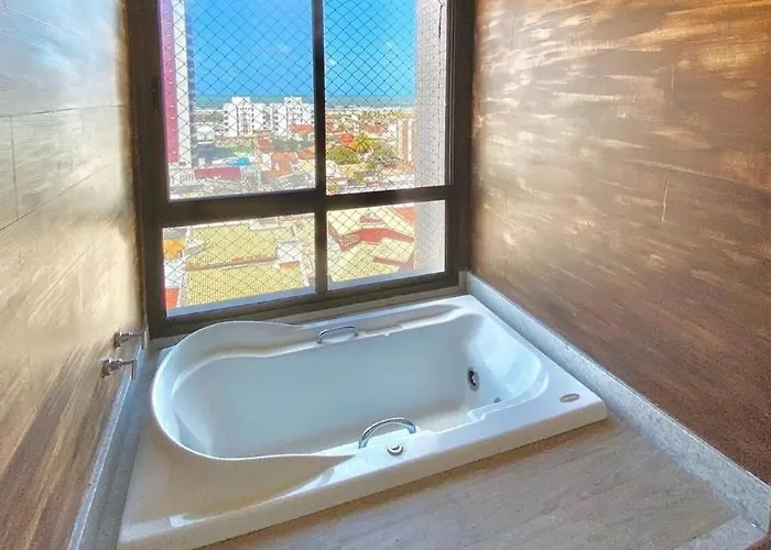 DUPLEX com Hidromassagem total de 02 QUARTOS e Vista MAR