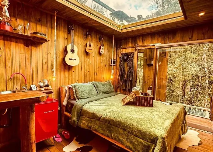 Cabana da Árvore e Cabana Retrô - ForestPlace