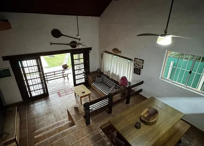 Casa Pe Na Areia Em Toque Toque Vila Sao Sebastiao , Brasil