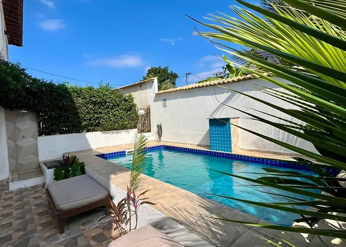 Casa inteira con piscina compartilhada