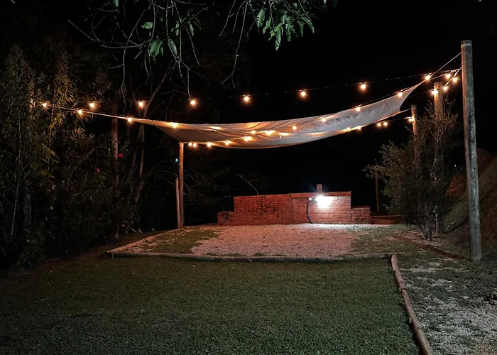 Aconchegante casa nas montanhas de Serra Negra